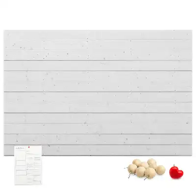 Tableau en liège déco Motif de panneaux de bois