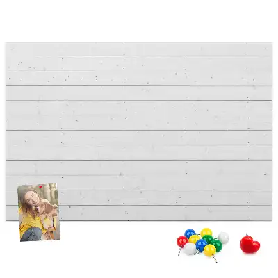 Tableau en liège déco Motif de panneaux de bois