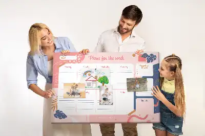 Tableau de liège Planificateur de la Semaine