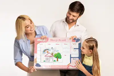 Tableau de liège Planificateur de la Semaine