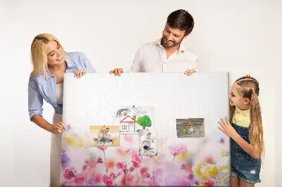 Tableau d’affichage en liège Fleurs dans le pré