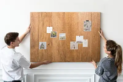 Tableau de liège Structure de fond en planches