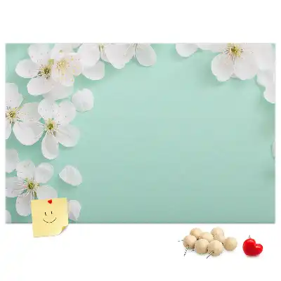 Tableau d’affichage en liège Marguerites en fleurs