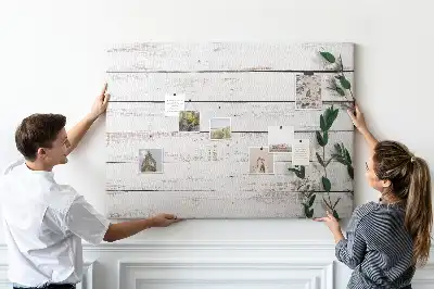 Tableau en liège déco Grain de bois naturel