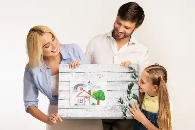 Tableau en liège déco Grain de bois naturel