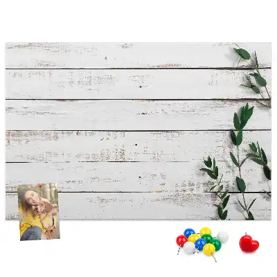 Tableau en liège déco Grain de bois naturel