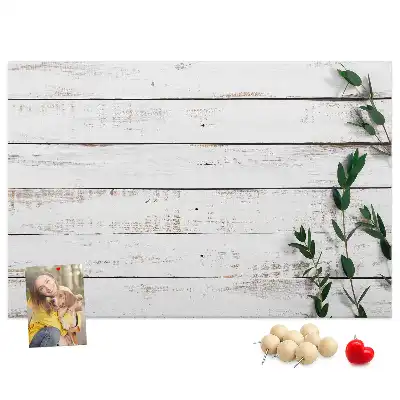 Tableau en liège déco Grain de bois naturel