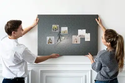 Tableau en liège déco Vagabond dans l'obscurité