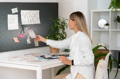 Tableau en liège déco Vagabond dans l'obscurité