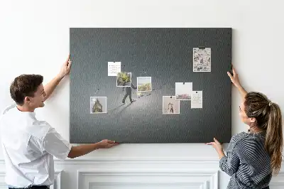 Tableau en liège déco Vagabond dans l'obscurité