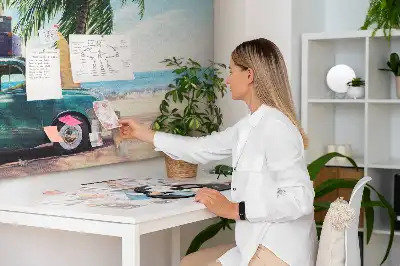 Tableau en liège déco Plage de vacances