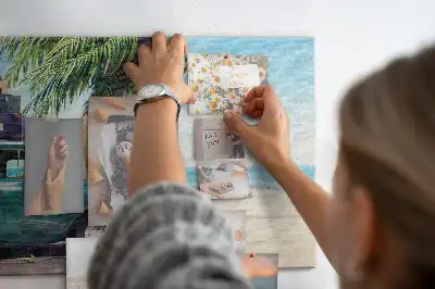Tableau en liège déco Plage de vacances
