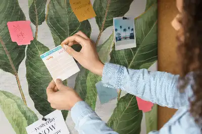 Tableau en liège décoratif Feuilles de palmiers