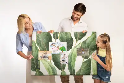 Tableau en liège décoratif Feuilles de palmiers