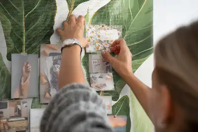 Tableau en liège décoratif Feuilles de palmiers