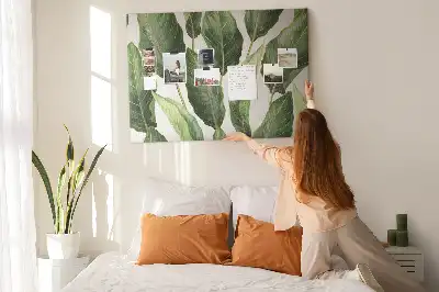 Tableau en liège décoratif Feuilles de palmiers