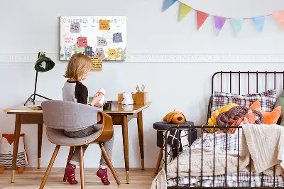 Tableau d’affichage en liège Planificateur pour enfants pour la semaine