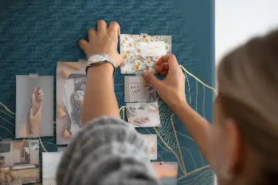 Tableau d’affichage en liège Croquis de montagnes