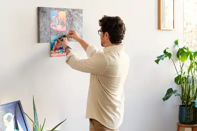 Tableau de liège Imitation de pierre veinée
