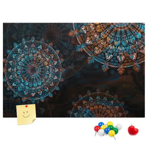 Tableau en liège déco Motif mandala