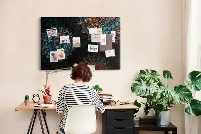 Tableau en liège déco Motif mandala