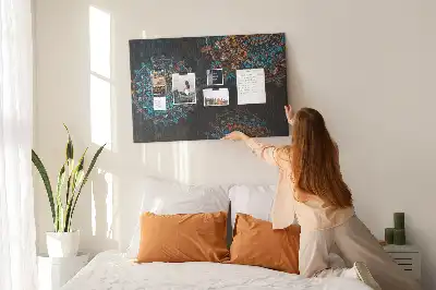 Tableau en liège déco Motif mandala