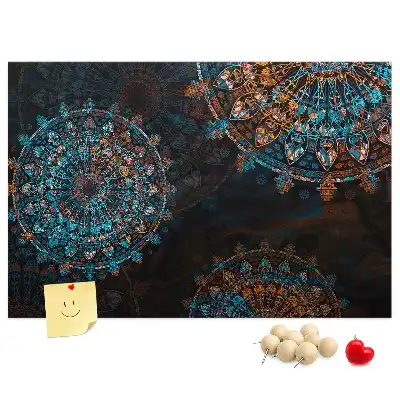 Tableau en liège déco Motif mandala