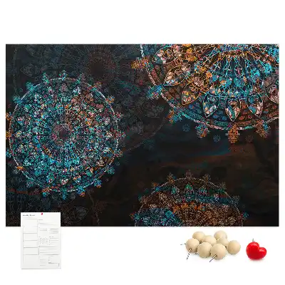 Tableau en liège déco Motif mandala
