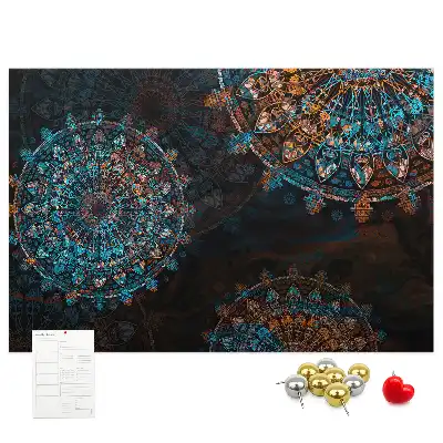 Tableau en liège déco Motif mandala
