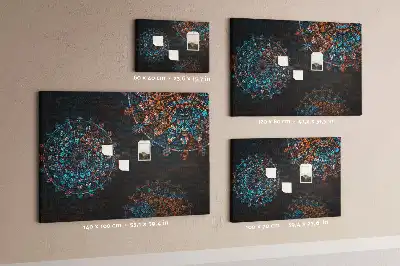 Tableau en liège déco Motif mandala