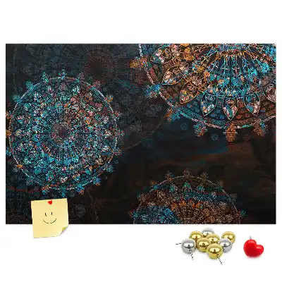Tableau en liège déco Motif mandala