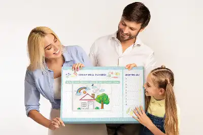 Tableau d’affichage en liège Planificateur de repas diététiques