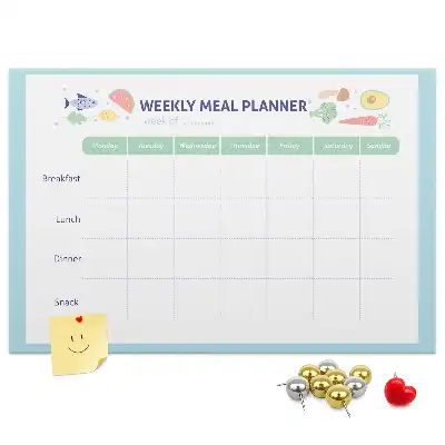 Tableau de liège Cuisine organisateur de menu