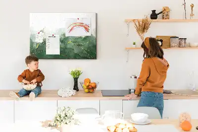 Tableau de liège à motifs floraux modernes