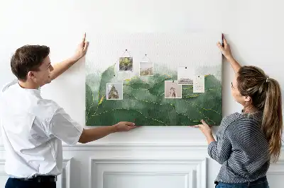 Tableau de liège à motifs floraux modernes