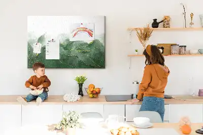 Tableau de liège à motifs floraux modernes