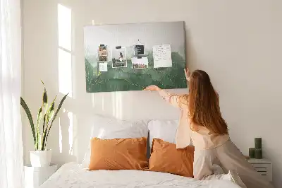 Tableau de liège à motifs floraux modernes