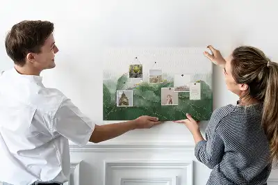 Tableau de liège à motifs floraux modernes