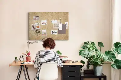 Tableau d’affichage en liège Boussole toile