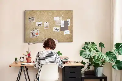 Tableau d’affichage en liège Boussole toile