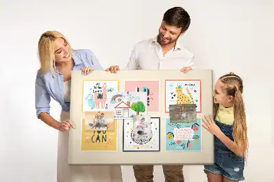 Tableau en liège déco Slogans de motivation