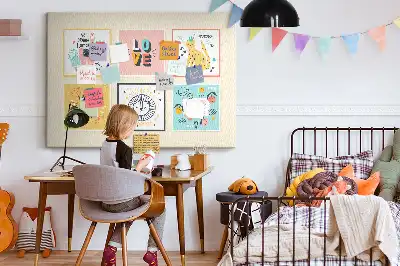 Tableau en liège déco Slogans de motivation