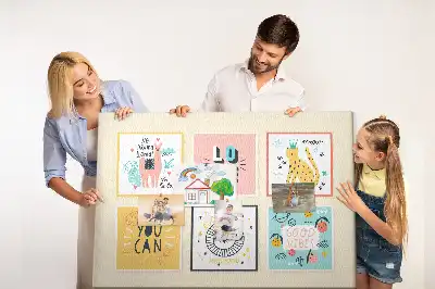 Tableau en liège déco Slogans de motivation