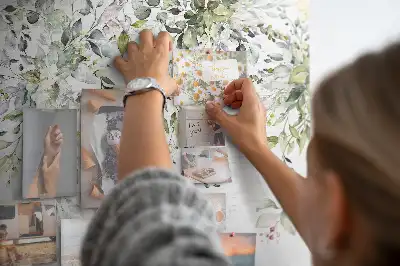 Tableau en liège décoratif motif fleurs