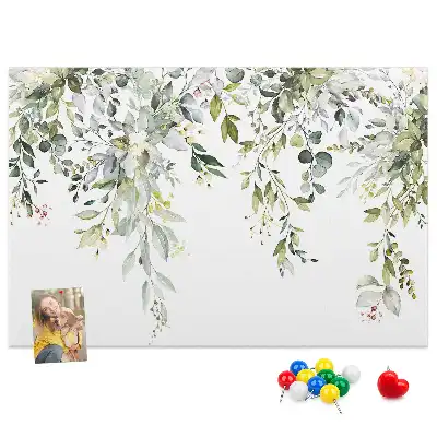 Tableau en liège décoratif motif fleurs