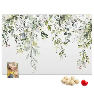 Tableau en liège décoratif motif fleurs