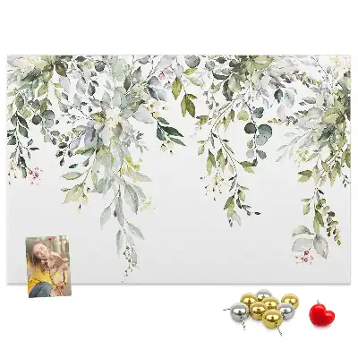 Tableau en liège décoratif motif fleurs