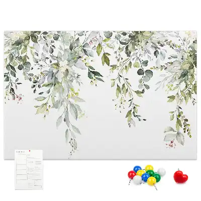 Tableau en liège décoratif motif fleurs