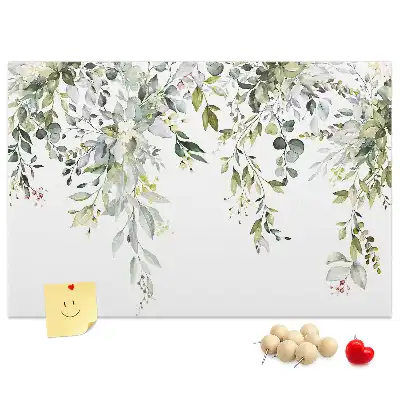 Tableau en liège décoratif motif fleurs