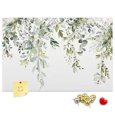 Tableau en liège décoratif motif fleurs